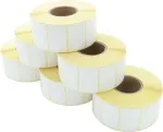 ARTDEV Termoetikečių Ritinys - Tiesioginis Terminis 40 x 25 mm, D100 mm, &Scaron;erdis 40 mm, 1650 etikečių/ritinyje