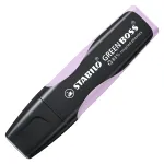 STABILO GREEN BOSS Pastel Highlighter - Lilac - Chisel Tip - 2-5 mm Line Width - Plastic Barrel