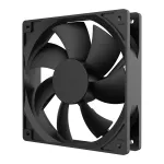 Akasa Smart Black 12 cm PWM HD Bearing Black Fan 600-1600 RPM