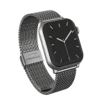 BURGA Metal Mesh Elegance apyrankė Apple Watch 42/44 mm (sidabrinė)