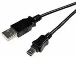 Honeywell USB kabelis USB Type-A ki&scaron;tukas &ndash; Mini-USB Type-B ki&scaron;tukas 1,8 m juodas, skirtas Datamax-ONeil RL4