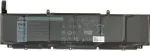 Dell 451-BCQL ne&scaron;iojamojo kompiuterio baterija 97 Wh 6 elementų Li-Ion, skirta XPS 17 9700/9710/9720/9730