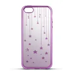 Beeyo Samsung Galaxy A3 (2017) A320 Stars TPU Back Cover &ndash; permatomas su žvaigždutėmis