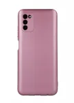 iLike Metallic Case Samsung Galaxy A13 5G / A04S &ndash; Rožinis