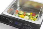Panardinamasis sous vide virimo aparatas Caso SV900 2000 W nerūdijančio plieno cirkuliatorius tiksliam žematemperatūriniam virimui