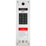 Laskomex CP-2533NR-040 siaura vertikali garso panele, nerūdijantis plienas, su RFID skaitytuvu