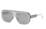 PHILIPP PLEIN MAN SPP050-99579X Akiniai Juodas Acetatas Pilki Lę&scaron;iai 57mm
