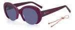 M MISSONI moteri&scaron;ki akiniai nuo saulės MMI0071SB3V &ndash; juodas acetatinis rėmelis, pilki polikarbonatiniai lę&scaron;iai, 52 mm