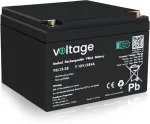 AGM akumuliatorius Voltage Long Life 12V 28Ah VEL12-28 (15 metų tarnavimo laikas)