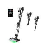 JIMMY PW11 Plus belaidis &scaron;lapio ir sauso valymo siurblys-ploviklis, 400W, 21,6V, 40-75 min veikimo laikas, juodas/sidabrinis
