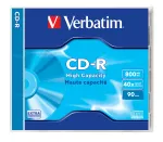 Verbatim Matricas CD-R 800MB 1x-40x Extra Protection, 10 Pack Jewel Case