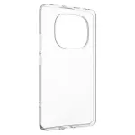 Užpakalinis dangtelis FIXED, skirtas Xiaomi Redmi Note 14 Pro 4G, skaidrus TPU apsauginis dėklas