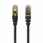 ORICO PUG-C7 CAT7 Ethernet kabelis 10Gbps RJ45 LAN apvalus 10m juodas