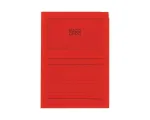 ELCO Ordo Classico dokumentų aplankas A4, 220 x 310 mm, 120 g/m&sup2;, raudona, 100 vnt. (29489.92)