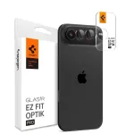Spigen Optik Pro L-Series Glas.tR EZ Fit kameros apsauga 2 vnt. rinkinys iPhone Air, juoda/raudona, AGL09864