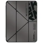 Skinarma Kira Kobai Folio Case, skirta iPad Pro 11 inch M4 2024 / M5 2025, Gunmetal