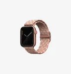 UNIQ Aspen Braided Solo Loop Watch Strap, Apple Watch 38/40/41mm Series 1-9/SE/SE2/SE3 - Citrus Pink