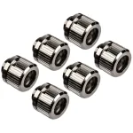 EK Water Blocks EK-Quantum Torque HDC 12 jungtis, 6 vienetų rinkinys, G1/4, sidabrinė