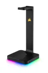 CORSAIR ST100 RGB Premium stovas ausinėms su 7.1 virtualiu erdviniu garsu
