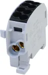 SIMET SCB 25 Al/Cu 80110 SIMBLOCK &scaron;akotasis skirstymo blokas, juodas 81501007