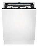 Electrolux Serie 700 EEG88520W pilnai įmontuojama indaplovė, 14 vietų, B energijos klasė