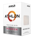 Stalinio kompiuterio procesorius AMD Athlon 3000G &mdash; 2 branduoliai, 4 gijos, 3,5 GHz, 4 MB L3, lizdas AM4, 35 W, Vega 3 integruota grafika