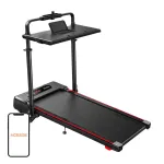 ACEZOE P20 Sulankstomas bėgimo takelis &ndash; 2.5 HP variklis, 12 km/h, LED ekranas, raudonas