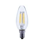 OPPLE Filament 4-40W/827 E14 Candle LED lemputė 470lm Skaidri 2700K &Scaron;ilta balta