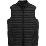 Vyri&scaron;ka 4F M062 pamink&scaron;tinta liemenė Deep Black 4FAW23TVESM062 20S M