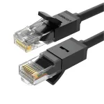 UGREEN NW102-20165 Cat6 UTP Ethernet kabelis 15 m - juoda