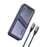 UGREEN M.2 NVMe SSD korpusas D703 USB4 40Gbps, be įrankių, aliuminio, Space Grey