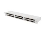 Patch panel LANBERG PPS6-1048-S 48 prievadų 1U 19 colių Cat6 FTP ekranuotas