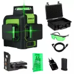 Lazerinis nivelyras Dedra MC0904 Green &ndash; 30 m, žalias spindulys, kompakti&scaron;kas