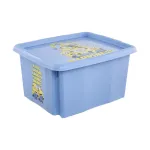 keeeper dėžė su dangčiu 24L Karolina &ldquo;Minions Happiness&rdquo; 42,5x35,5x22,5cm &scaron;viesiai mėlyna