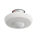 BEG 92186 lubinis PIR judesio daviklis PD3-UP-1C RAL9010, 1 kanalo, įleidžiamas, grynai baltas