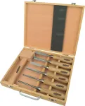 Br&uuml;der Mannesmann 7 dalių medžio drožybos rinkinys M66107