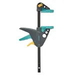 Wolfcraft EHZ PRO vienos rankos spaustukas 3456000, 150 mm suspaudimo plotis, 65 mm gylis, 120 kg suspaudimo jėga, i&scaron;skleidimo funkcija