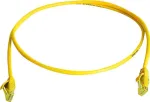 Teleg&auml;rtner L00000A0294 Cat6 U/UTP RJ45 komutacinis kabelis, 0,5 m, geltonas