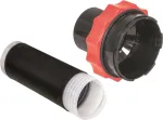 HAUFF HSI 150-D 110-KS hermetizuojantis dangtelis 110 mm kabelių apsauginiam vamzdžiui 2102100060