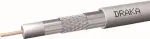 Draka Coax10AD10SAL 75 omų koaksialinis kabelis 100 m ritė balta PE 60014932