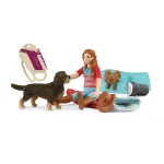 schleich HORSE CLUB Nakvynės žaidimų rinkinys su Hannah