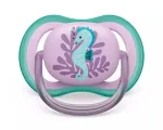Philips AVENT Ultra Air Deco žindukas Jūrų arkliukas 6-18 mėn. mergaitėms, 1 vnt.