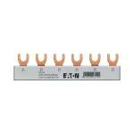 Eaton 3-fazių &scaron;akinis autobusas EVGK-3PHAS/6MODUL 63A 400V 6 moduliai (EP-501075)