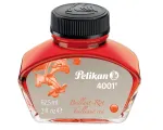 Pelikan 4001 Brilliant Red ra&scaron;alo buteliukas 62,5 ml 329169