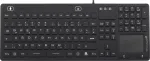 Renkforce IP68 Pramoninė USB Klaviatūra su Jutikliu Pavir&scaron;iumi, Juoda (iM-IKB110-BK)