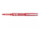 PILOT V5 Hi-Tecpoint Begreen tu&scaron;inukas su ritinėliu, raudonas ra&scaron;alas, 0,3 mm linija, užpildomas, raudonas korpusas 442797