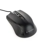 Optinė pelė, juoda, USB, 1,8 m laidas