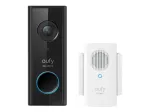 Eufy Security vaizdo durų skambutis E8220311, juodas