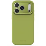 Decoded AntiMicrobial Silicone Backcover dėklas, skirtas iPhone 18 Pro / 17 Pro, MagSafe, Moss Green