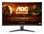 AOC G2 C32G2ZE/BK monitorius 80 cm (31,5 colio) 1920 x 1080 pikselių Full HD LED Juodas, Raudonas